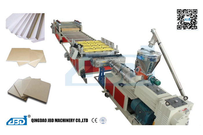 PVC(Wood Plastic) Crust Foam Board Production Line