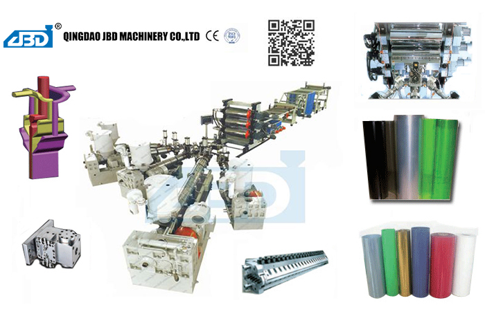 PE, PP, ABS, PS, PMMA, ASA, HIPS Mono or Multi Layer Sheet Production Line