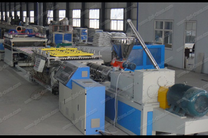 Delivery of PVC WPC foam board Production Line