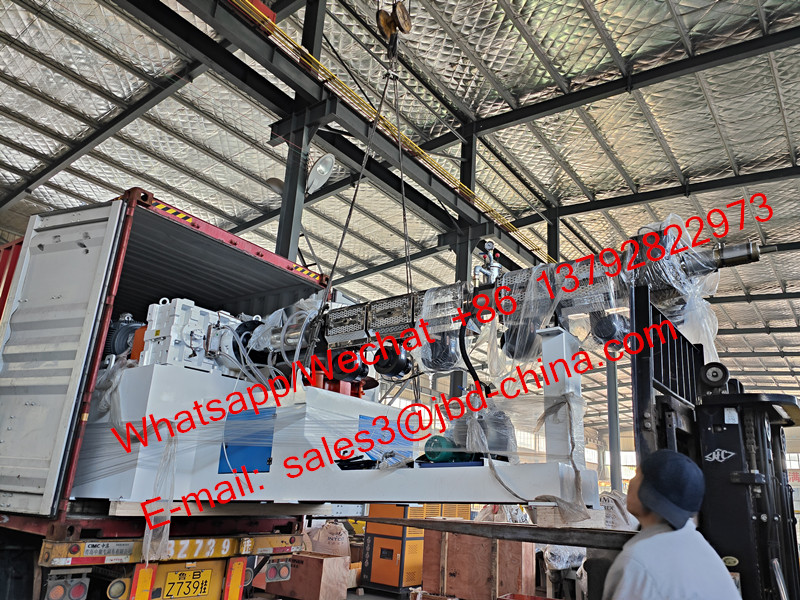 Delivery Complete Wood Plastic Profile Production Lines to Croatia